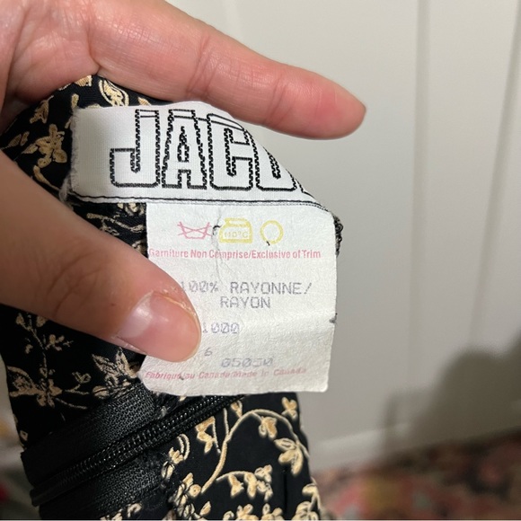 Vintage Jacob Mini Floral Dress - Picture 5 of 5